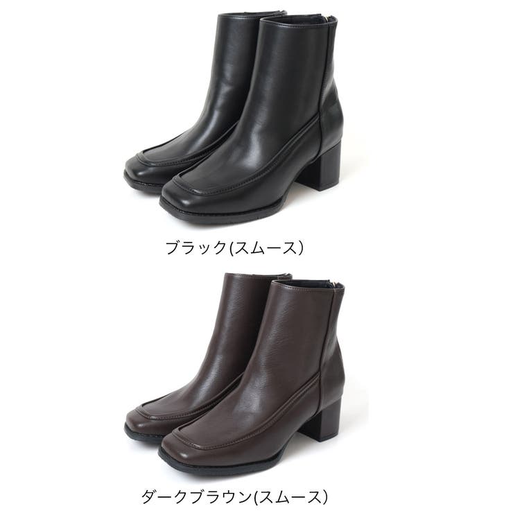 太ヒール ショートブーツ レディース | AmiAmi | 詳細画像2 