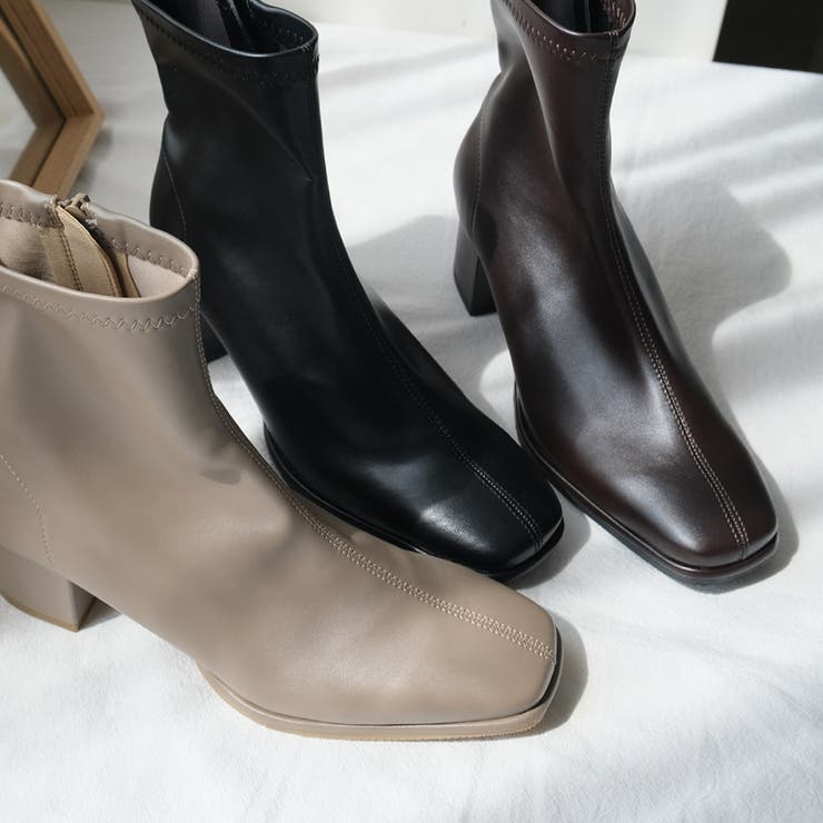 ストレッチ ショートブーツ レディース | AmiAmi | 詳細画像4 