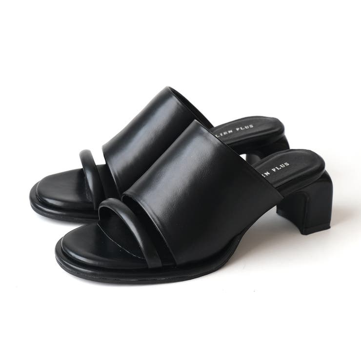 ブラック | ミュール サンダル レディース | AmiAmi