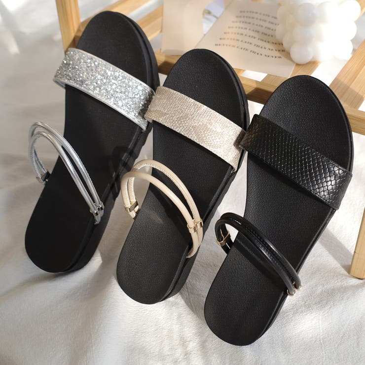 ダブルベルト サンダル レディース | AmiAmi | 詳細画像18 