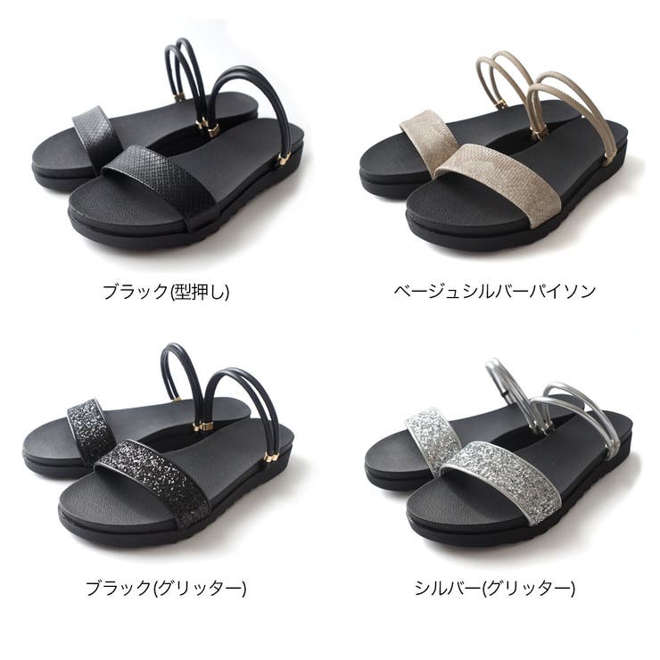 ダブルベルト サンダル レディース | AmiAmi | 詳細画像2 