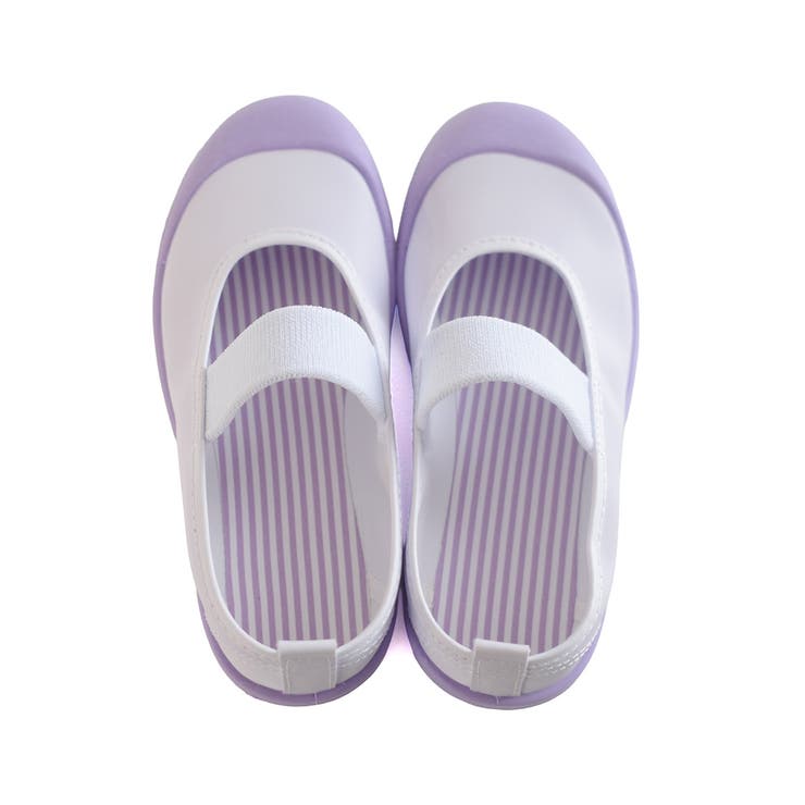 ラベンダー(PVC) | パステルカラー 上履き キッズ | AmiAmi☆kids