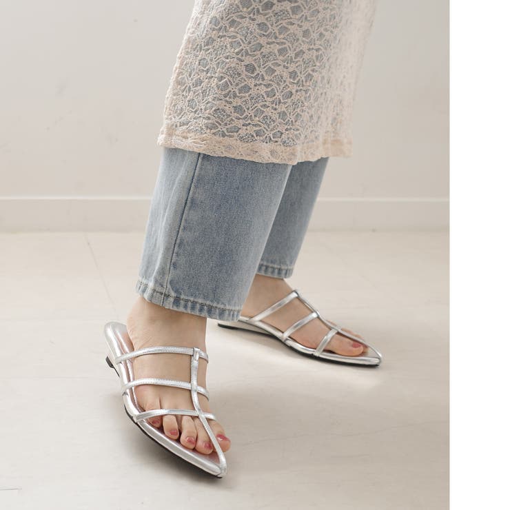 ローヒール ウェッジ ストラップ サンダル レディース | AmiAmi | 詳細画像18 