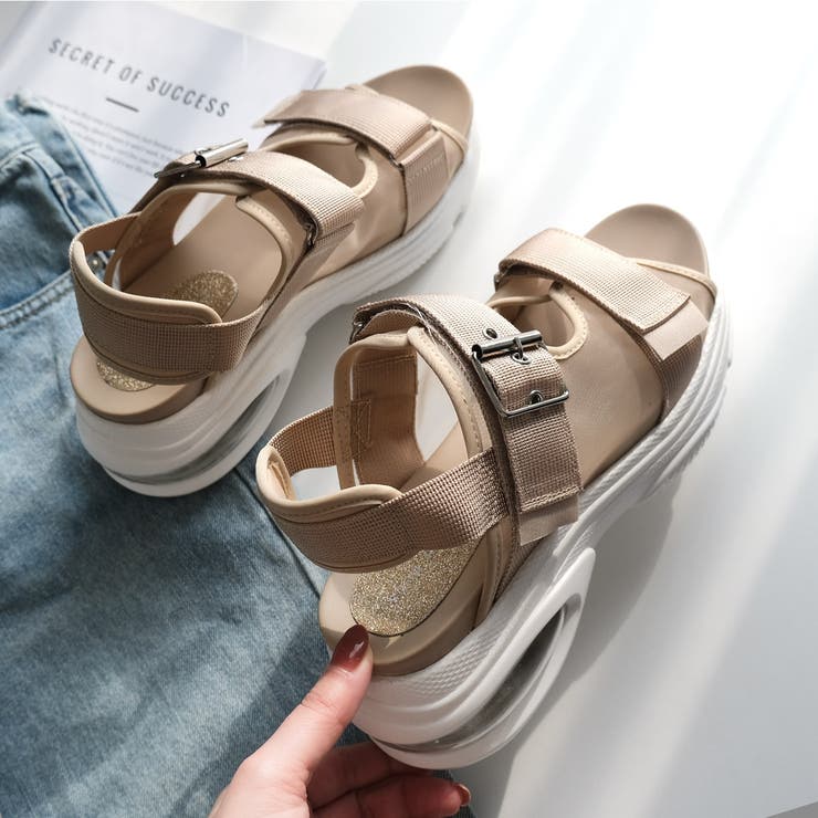 厚底 クッション サンダル レディース | AmiAmi | 詳細画像12 