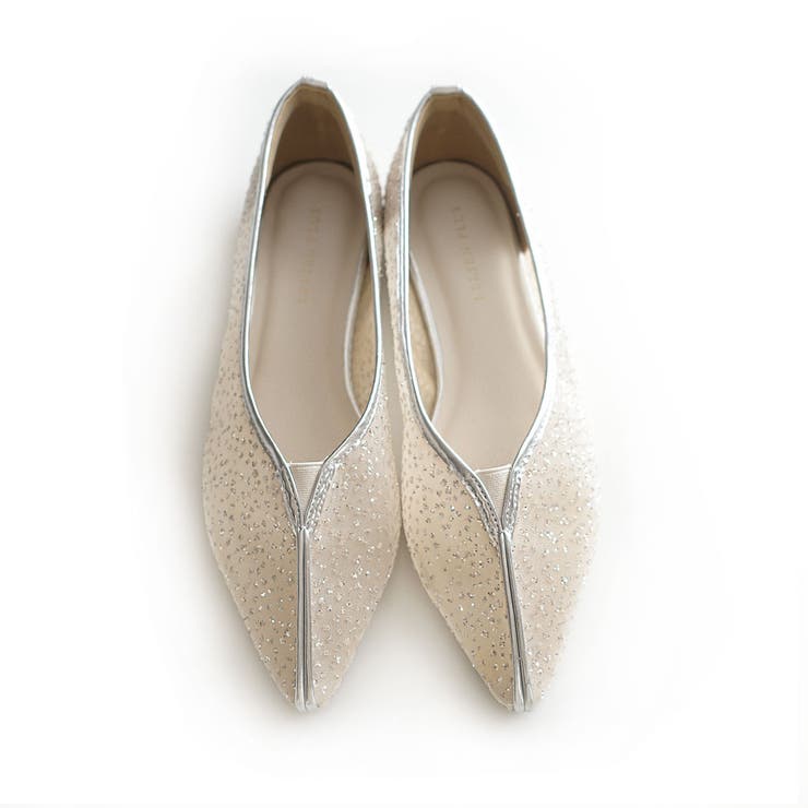 シルバー(ラメ) | シアー パンプス レディース | AmiAmi