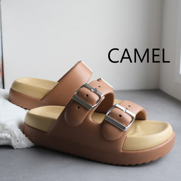 厚底 ダブルベルト サンダル レディース | AmiAmi | 詳細画像18 