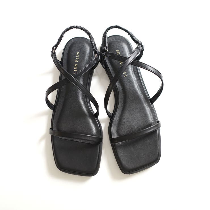 CIELO LEATHER SANDALS(36 BLACK): ALM: WOMENS｜ STUDIOUS