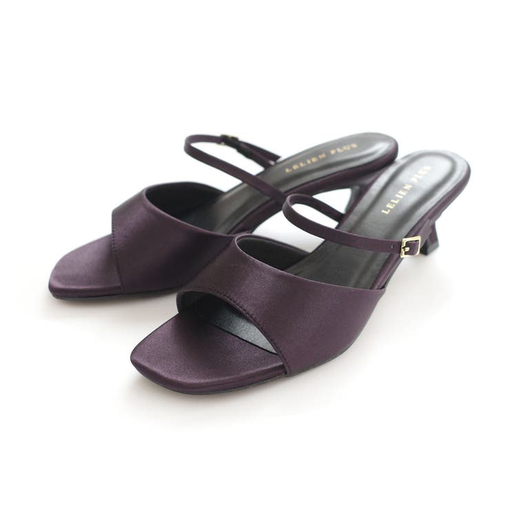 ダークネイビー(サテン) | ミュール サンダル レディース | AmiAmi