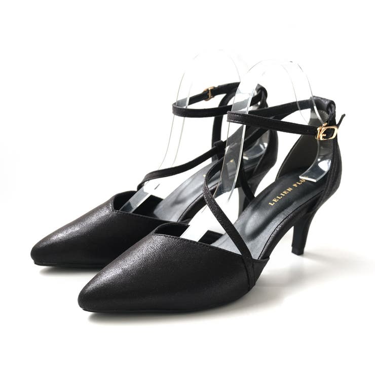 ブラック(メタリック) | セレモニー パンプス レディース | AmiAmi