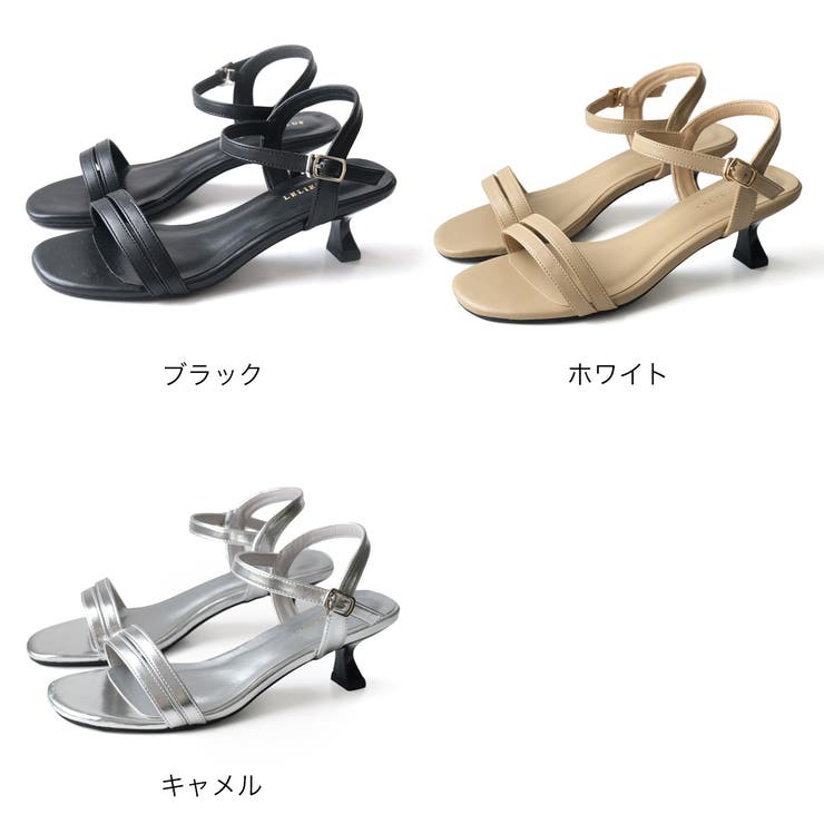 変形 ヒール サンダル レディース | AmiAmi | 詳細画像2 