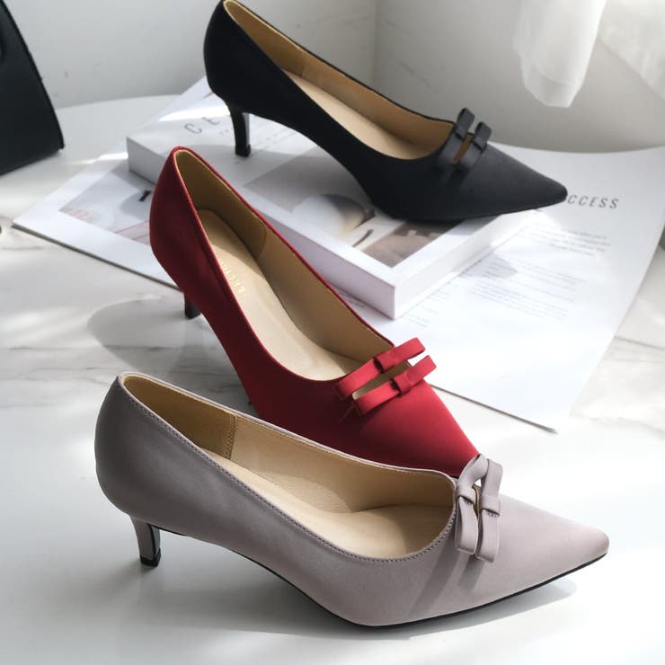 ダブルリボン パンプス レディース | AmiAmi | 詳細画像10 