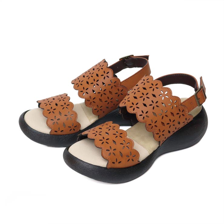 cha | ダブルベルト サンダル レディース | AmiAmi