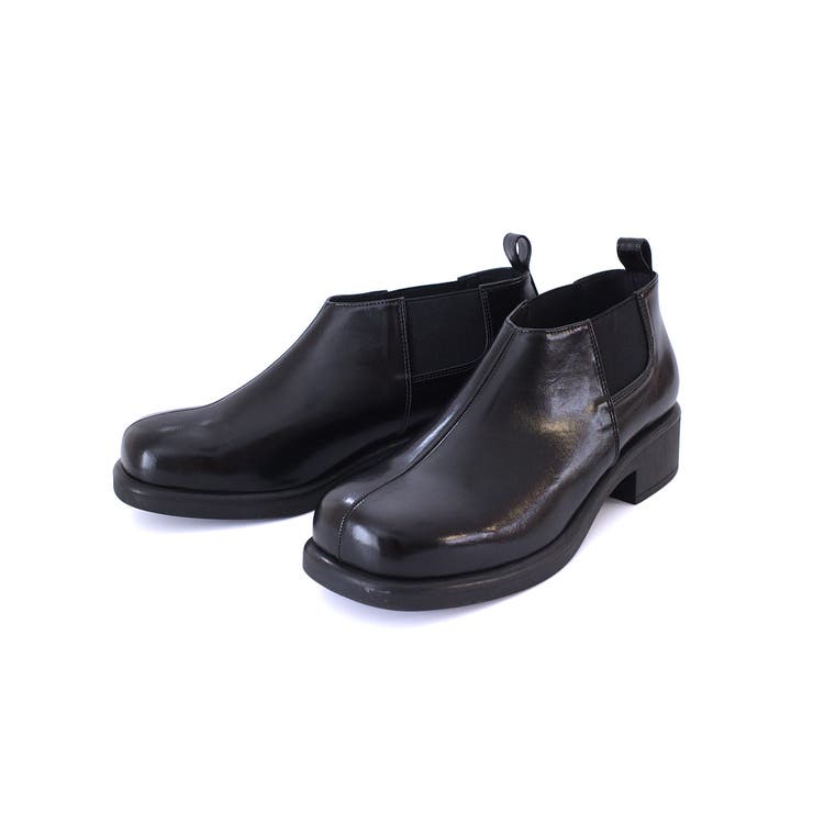 ブラック(スムース) | サイドゴア ブーティ レディース | AmiAmi