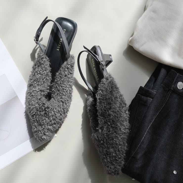 バックストラップ ボア ミュール レディース | AmiAmi | 詳細画像15 