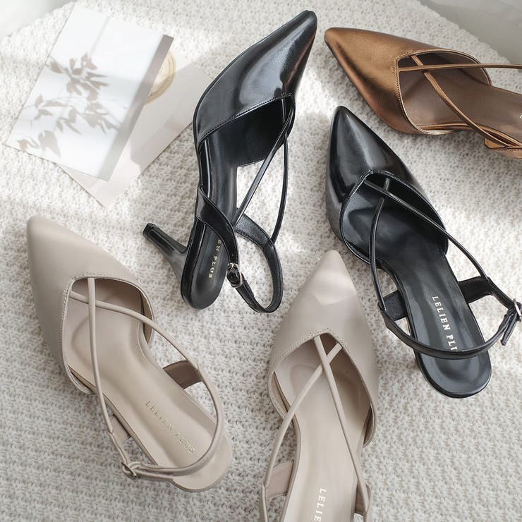 クロスストラップ パンプス レディース | AmiAmi | 詳細画像5 