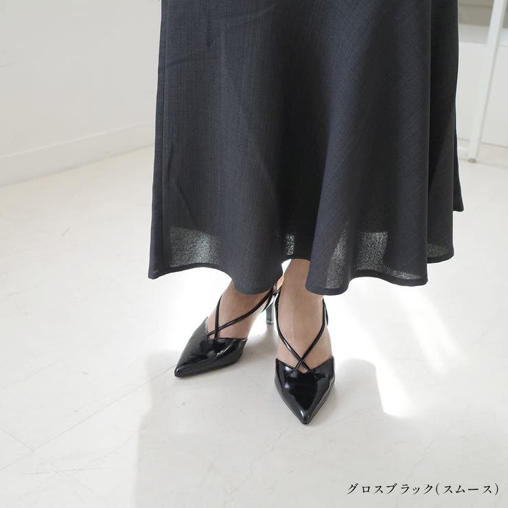 クロスストラップ パンプス レディース | AmiAmi | 詳細画像13 