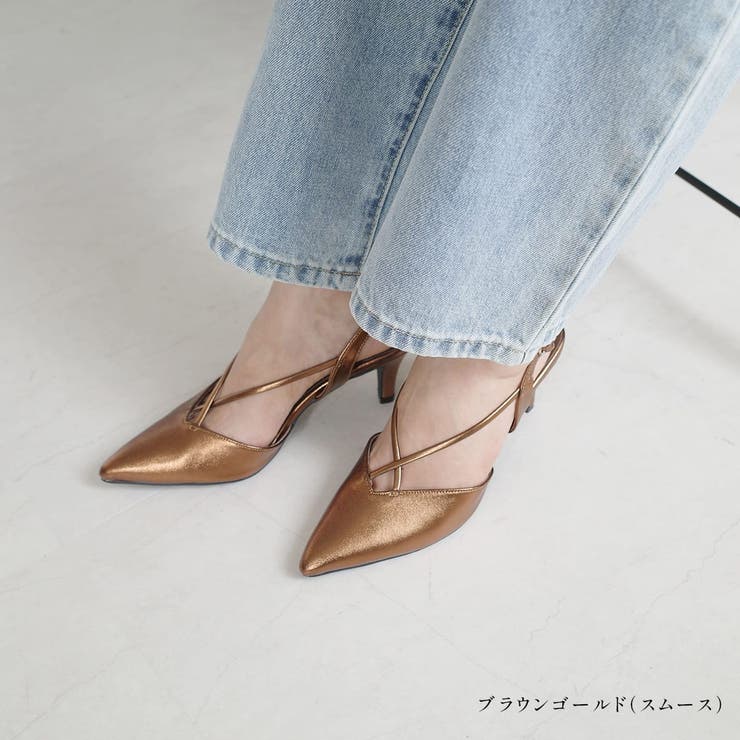 クロスストラップ パンプス レディース | AmiAmi | 詳細画像19 