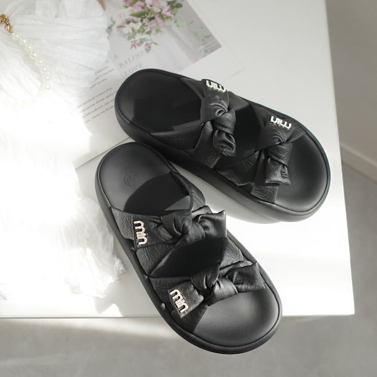 ダブルリボン サンダル レディース | AmiAmi | 詳細画像10 