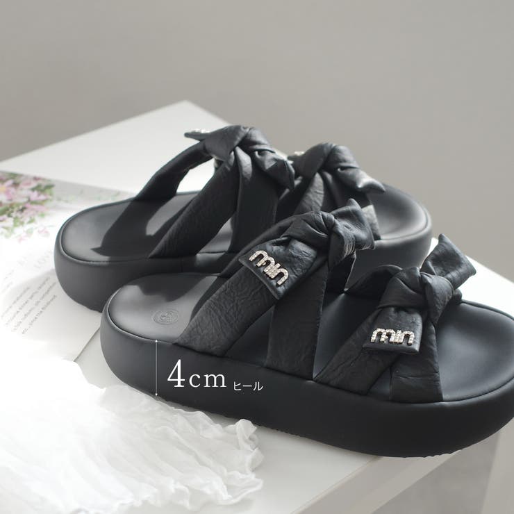 ダブルリボン サンダル レディース | AmiAmi | 詳細画像11 