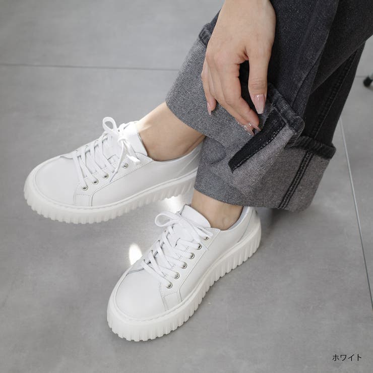 日本製 本革 スニーカー レディース | AmiAmi | 詳細画像19 