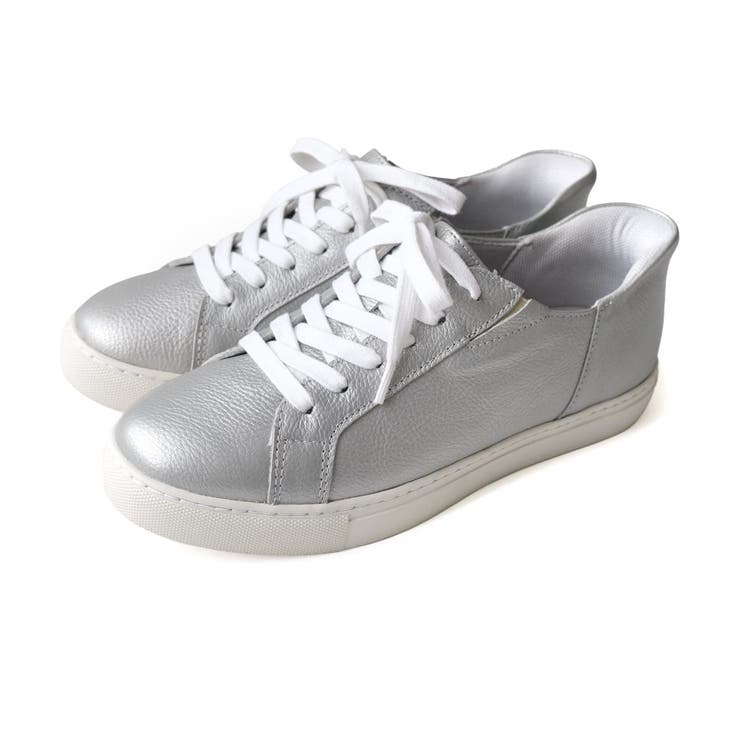 シルバー | 本革 スニーカー レディース | AmiAmi