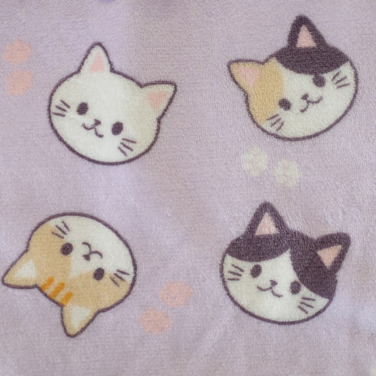 105(ネコ) | 裏ボア付き ひざ掛け | AmiAmi