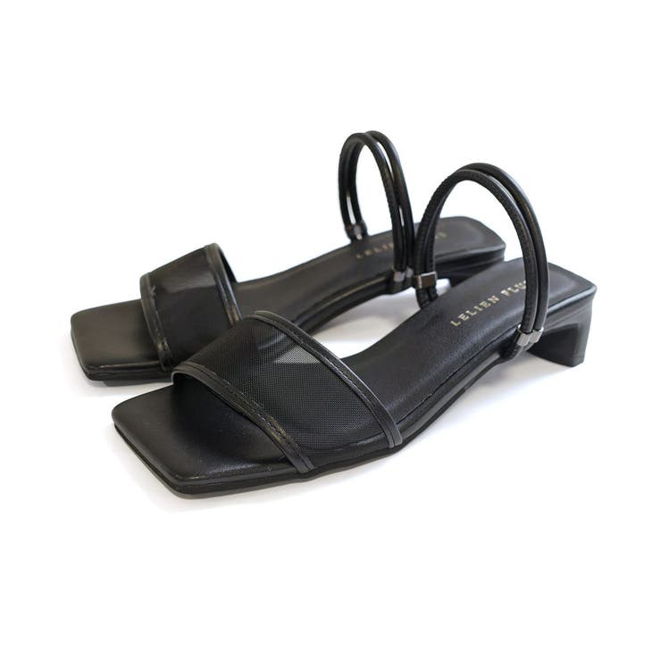 ブラック | 2WAY サンダル レディース | AmiAmi