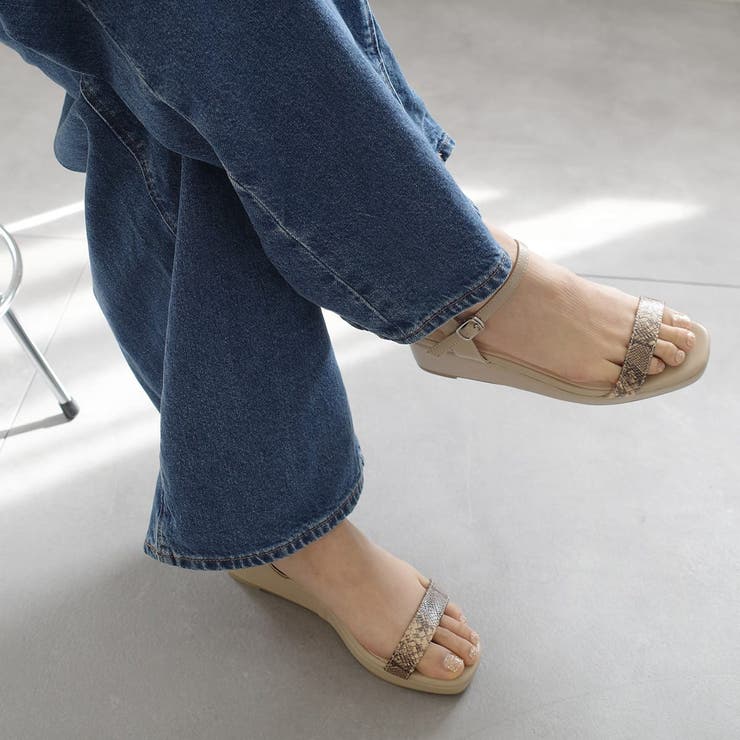 ウェッジソール ストラップ パンプス レディース | AmiAmi | 詳細画像16 