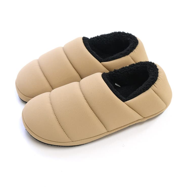 ベージュ | 防寒 スリッパ レディース | AmiAmi