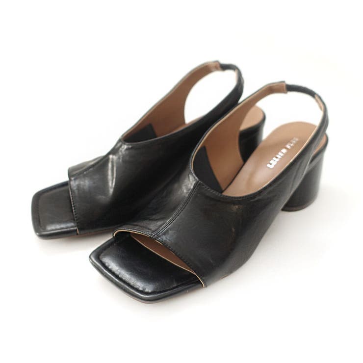 ブラック | バックストラップ サンダル レディース | AmiAmi