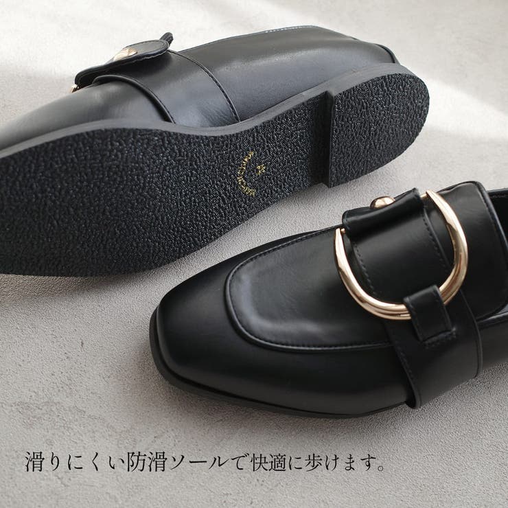 メタルバックル ローファー レディース | AmiAmi | 詳細画像9 