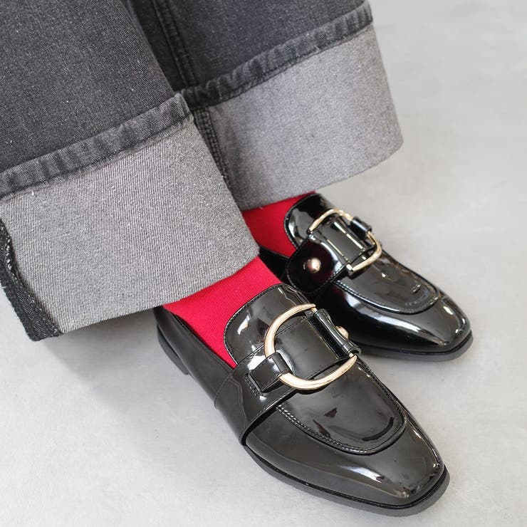 メタルバックル ローファー レディース | AmiAmi | 詳細画像18 