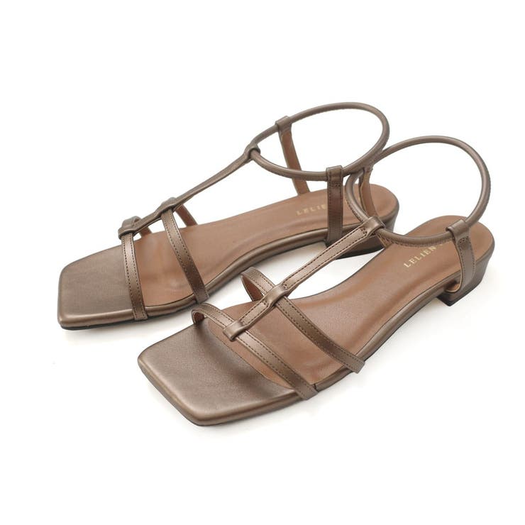 ブロンズ(スムース) | 秒で履ける サンダル レディース | AmiAmi