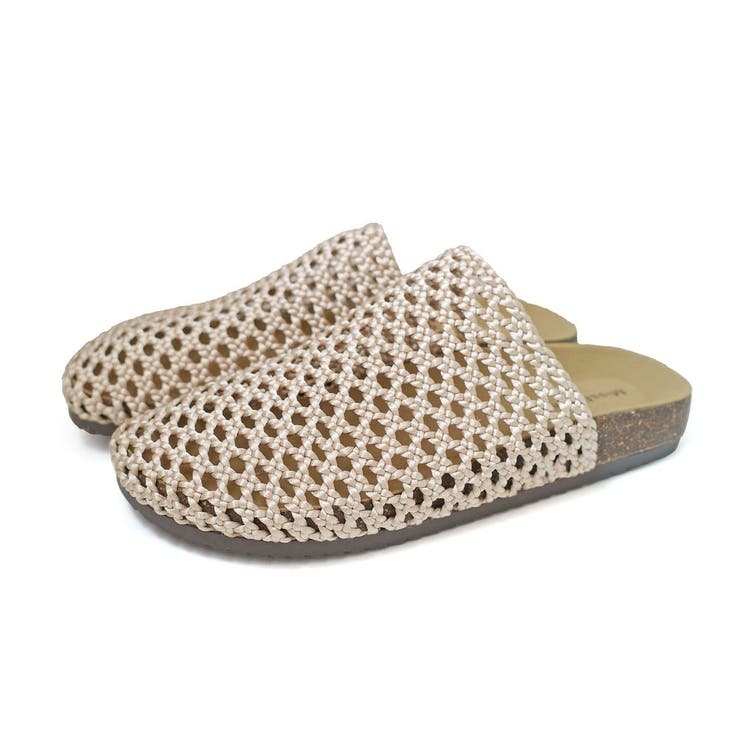 ゴールド | メッシュ フラット サンダル レディース | AmiAmi