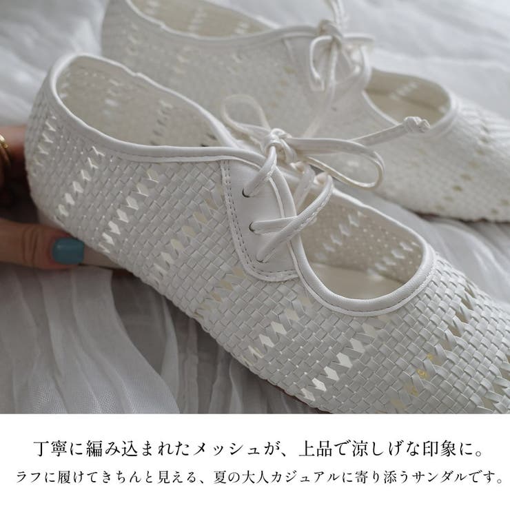 リボン メッシュ パンプス レディース | AmiAmi | 詳細画像4 