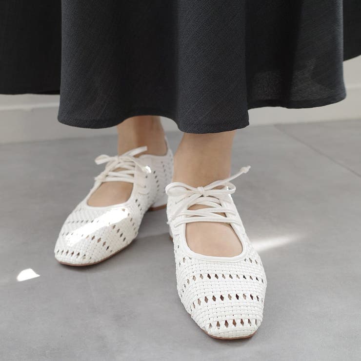 リボン メッシュ パンプス レディース | AmiAmi | 詳細画像5 