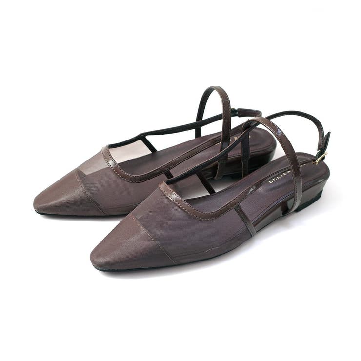 チョコ(チュール) | ウェッジヒール パンプス レディース | AmiAmi