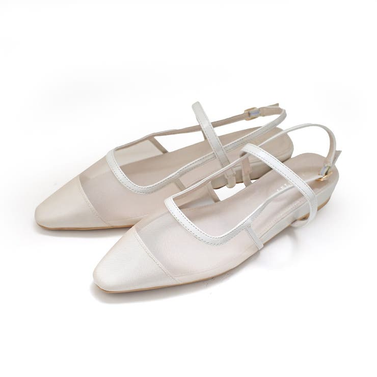 エクリュ(チュール) | ウェッジヒール パンプス レディース | AmiAmi