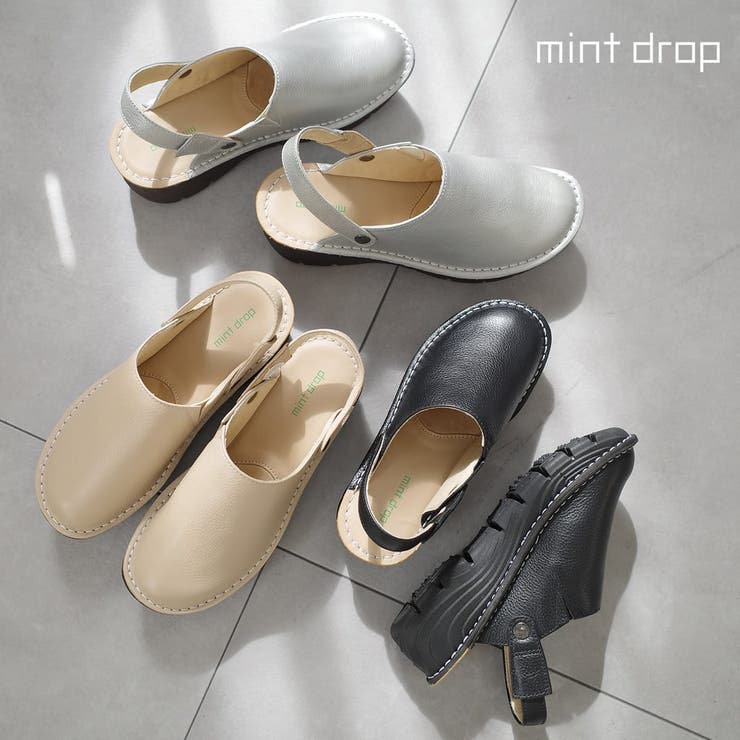 本革 ウェッジソール サボ サンダル レディース | AmiAmi | 詳細画像4 