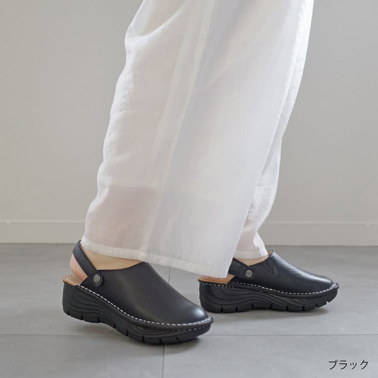 本革 ウェッジソール サボ サンダル レディース | AmiAmi | 詳細画像19 