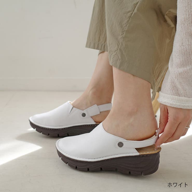 本革 ウェッジソール サボ サンダル レディース | AmiAmi | 詳細画像20 