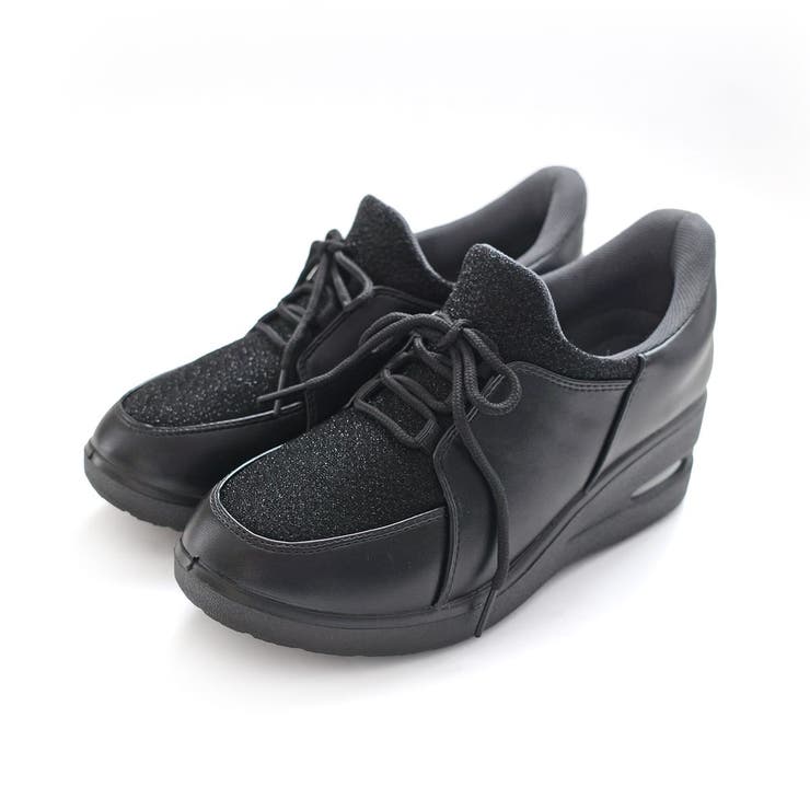 ブラック | エアソール ウォーキングシューズ レディース | AmiAmi