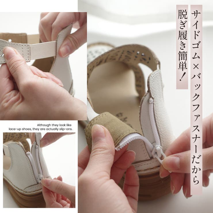 牛革 サンダル レディース | AmiAmi | 詳細画像8 