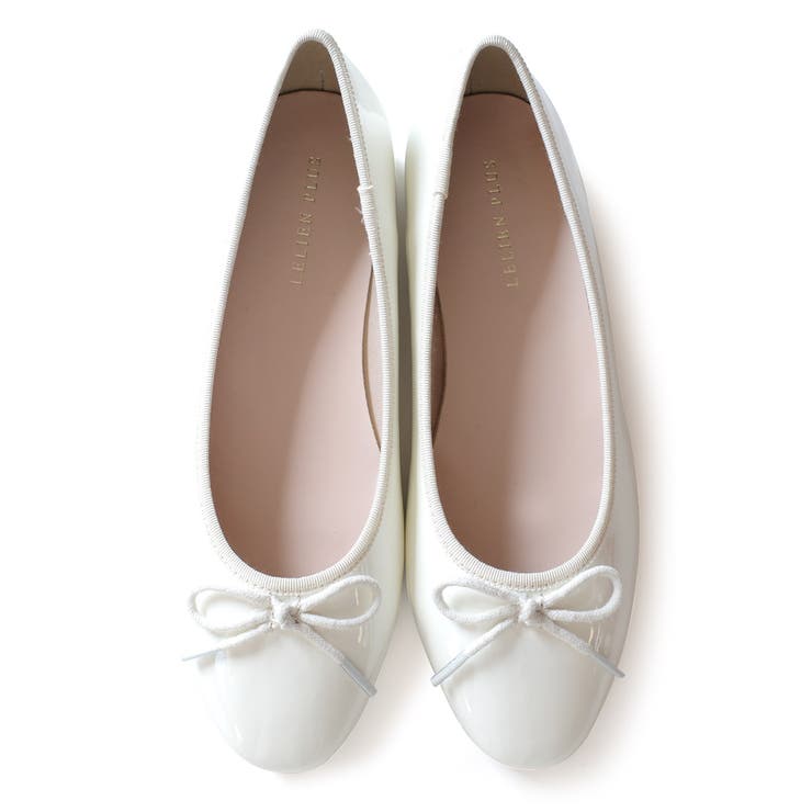 アイボリー(エナメル) | レインシューズ ぺたんこ エナメル | AmiAmi