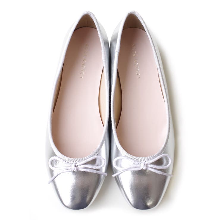 シルバー(スムース) | レインシューズ ぺたんこ エナメル | AmiAmi