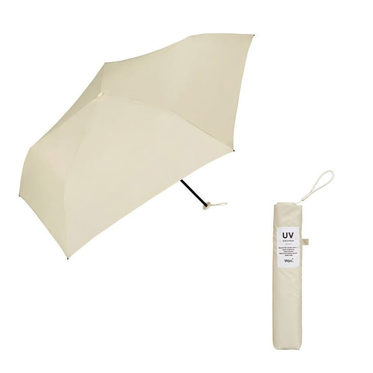 ベージュ | 雨晴兼用 UVカット 日傘 レディース | AmiAmi