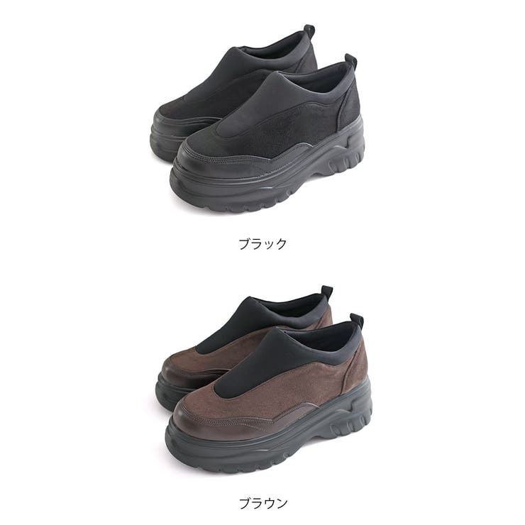 厚底 スリッポン レディース | AmiAmi | 詳細画像2 