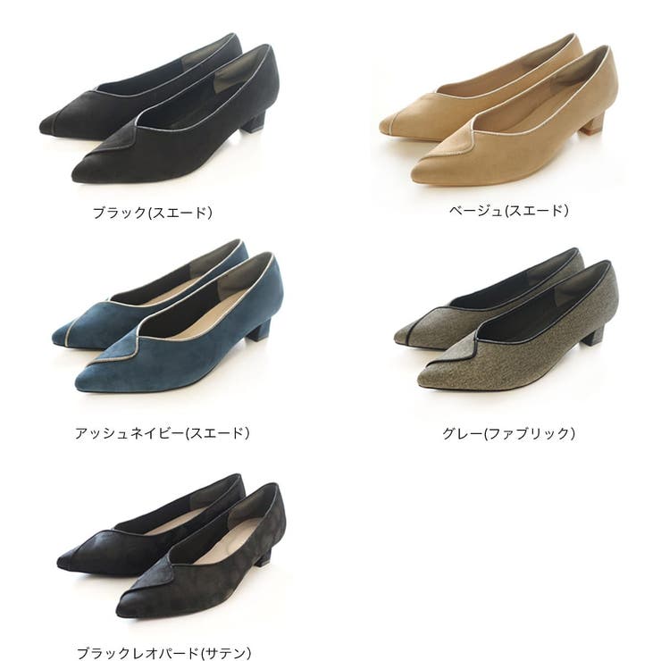 Vカット パンプス レディース | AmiAmi | 詳細画像2 