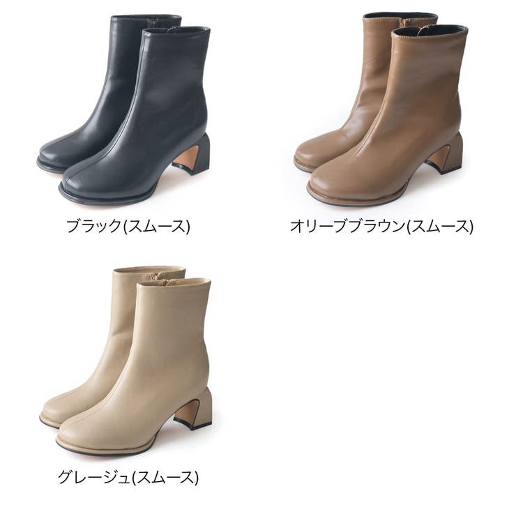 オブリークトゥ ショートブーツ レディース | AmiAmi | 詳細画像2 