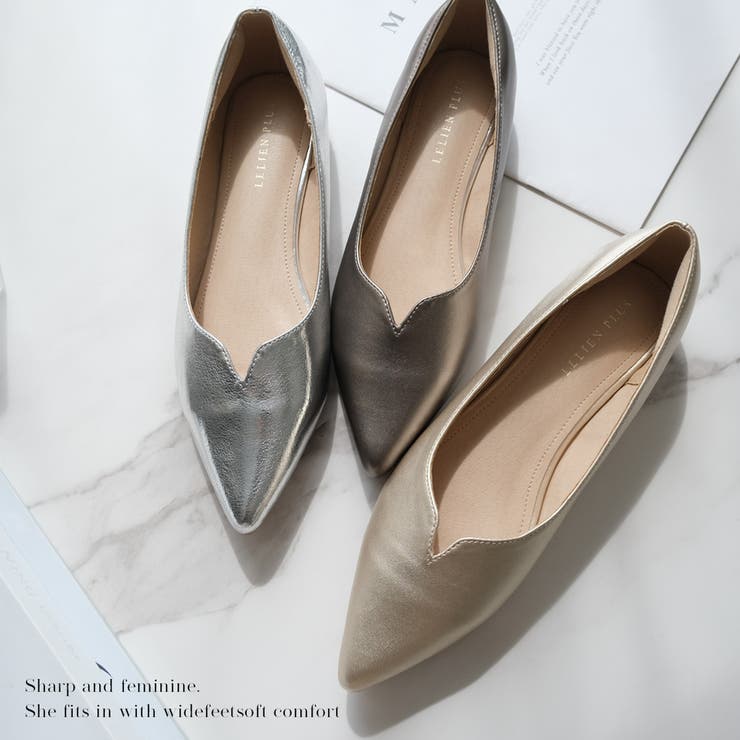 Vカット デザインパンプス レディース | AmiAmi | 詳細画像13 